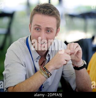 Philippe Cousteau, nipote del leggendario esploratore oceanico Jacques Cousteau, parla al Festival Aspen Ideas di Aspen, CO, USA, 30 giugno 2015. Aspen Ideas Festival è dedicato alle idee coinvolgenti che contano attraverso le conversazioni annuali del Festival. Foto di Olivier Douliery/ABACAPRESS.COM Foto Stock