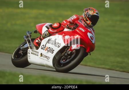 Max Biaggi (ITA),Honda 500, GP D'Olanda 500, Assen 1998, Foto Stock