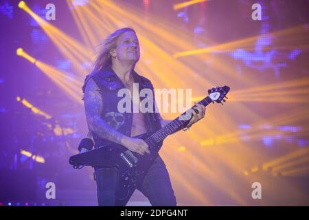 Savatage in concerto al 26° festival Wacken Open Air di Wacken, Germania, il 30 luglio 2015. Foto di Julien Reynaud/APS-Medias/ABACAPRESS.COM Foto Stock