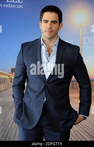 Eli Roth in posa alla fotocellula per il film Knock Knock come parte del 41° Festival del Cinema Americano a Deauville, Francia, il 5 settembre 2015. Foto di Alban Wyters/ABACAPRESS.COM Foto Stock