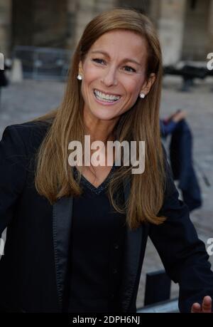 Anne Gravoin a la Premiere de 'la Traviata' mis en scene par Arielle Dombasle aux Invalides a Paris, France le 8 Settembre 2015. Photo de Jerome Domine/ABACAPRESS.COM Foto Stock