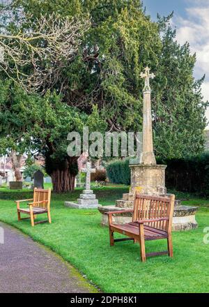 Chiesa di San Giacomo a Badsey, Worcestershire, Inghilterra. Foto Stock