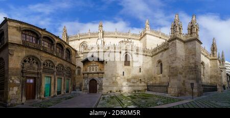 GRANADA, SPAGNA. 20 DICEMBRE 2020. Cappella reale nella Cattedrale di Granada Foto Stock