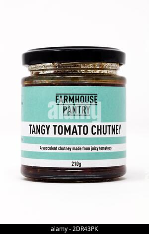 Agriturismo Pantry - Tangy Tomato Chutney Foto Stock