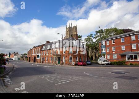 DEVIZES, WILTSHIRE, REGNO UNITO, AGOSTO 25 2020. St Marys Church Devizes, Inghilterra, Regno Unito, 25 agosto 2020 Foto Stock