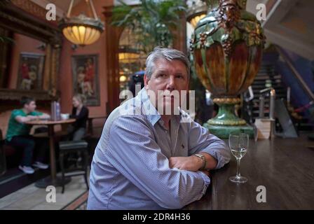 Glenn Meade autore irlandese, Dublino, Irlanda Foto Stock