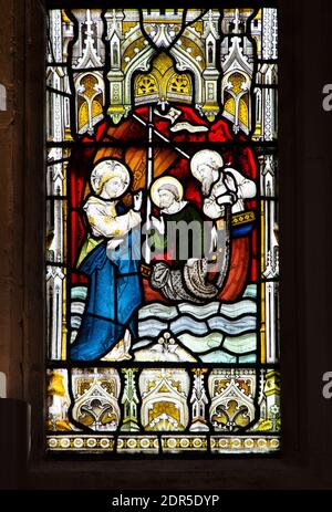 BATH, REGNO UNITO - 27 AGOSTO 2020. L'abbazia di Bath è una chiesa parrocchiale anglicana e un ex monastero benedettino fondato nel 7 ° secolo. Bagno, Somerset, Engla Foto Stock