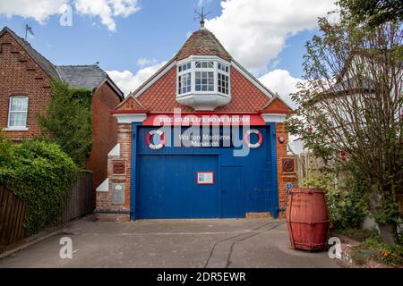 WALTON ON THE NAZE, ESSEX, UK, 17 LUGLIO 2020. La Old Lifeboat House, grado II, è stata costruita nel 1884, dal 1984, è stato il Museo Marittimo di Walton. W Foto Stock