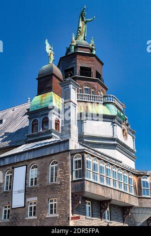 Notre-Dame-de-Bon-Secours Chapel, Montreal, Canada Foto Stock