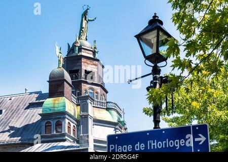 Notre-Dame-de-Bon-Secours Chapel, Montreal, Canada Foto Stock