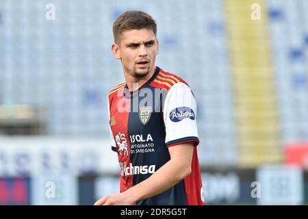 Cagliari, Italia. 20 dicembre 2020. Razvan Marin di Cagliari Calcio durante Cagliari Calcio vs Udinese Calcio, Serie calcistica italiana A match a cagliari, dicembre 20 2020 Credit: Agenzia fotografica indipendente/Alamy Live News Foto Stock