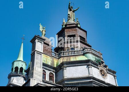 Notre-Dame-de-Bon-Secours Chapel, Montreal, Canada Foto Stock
