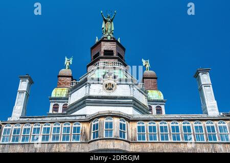 Notre-Dame-de-Bon-Secours Chapel, Montreal, Canada Foto Stock