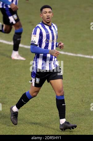 Sheffield Wednesday's Liam Palmer durante la partita del campionato Sky Bet all'Hillsborough Stadium di Sheffield. Foto Stock