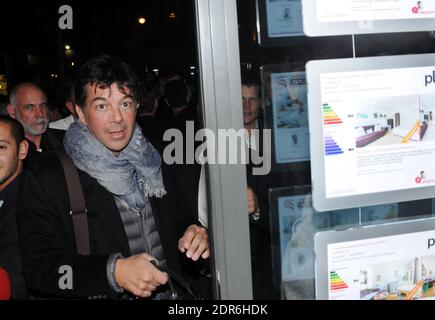 Il presentatore televisivo, specializzato in immobili, Stephane Plaza, ha aperto una nuova agenzia immobiliare, Avenue de la Motte Picquet, nel 15 ° arrondissement di Parigi, Francia il 1 ° ottobre 2015. Foto di Alain Apaydin/ABACAPRESS.COM Foto Stock