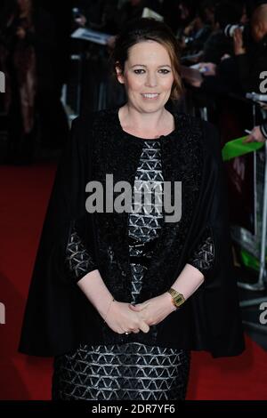 Olivia Colman partecipa alla prima Lobster come parte del 5nono Festival del film di Londra della BFI all'Odeon Leicester Square a Londra, Regno Unito, il 13 ottobre 2015. Foto di Aurore Marechal/ABACAPRESS.COM Foto Stock