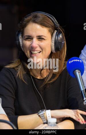 EXCLUSIF - VALERIE BENAIM - EMISSION SPECIALE : LA 500EME DES PIEDS DANS LE PLAT EN PUBLIC AU THEATRE COMEDIA - UTILIZATION ET DIFFUSION INTERDITE A (CLOSER, VOICI, PUBLIC, ICI PARIS, FRANCE DIMANCHE) - PHOTO BY NASSER BERZANE/ABACAPRESS.COM Foto Stock