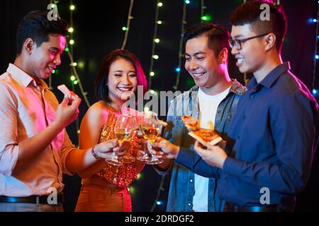 Festa di Capodanno Foto Stock