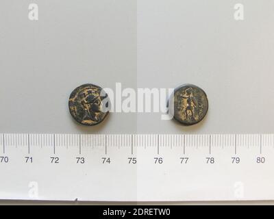 Menta: Apalea ad Orontes, moneta da Apalea ad Orontes, 150/149 a.C., rame, 3.96 g, 12:00, 17 mm, fabbricato in Apalea ad Orontes, greco, II secolo a.C., Numismatica Foto Stock