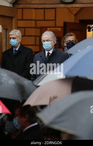 Arsene Wenger partecipa al servizio funebre di Gerard Houllier alla chiesa di Notre-Dame-de-Grace-de-Passy il 21 dicembre 2020 a Parigi, Francia. Gerard Houllier, ex manager di Liverpool e Aston Villa, è scomparso all'età di 73 anni. Foto di Nasser Berzane/ABACAPRESS.COM Foto Stock