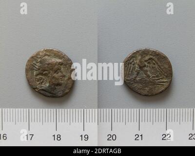 Re: Filippo V, Macedone, 221-179 a.C.: Macedonia, moneta di Filippo V di Macedonia, 220–179 a.C., bronzo, 4.28 g, 10:00, 19 mm, made in Macedonia, Greco, III-II secolo a.C., Numismatica Foto Stock