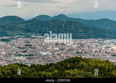 Hotel Nippondaira, Shizuoka, in Giappone, con vista sul Monte Fuji Foto Stock