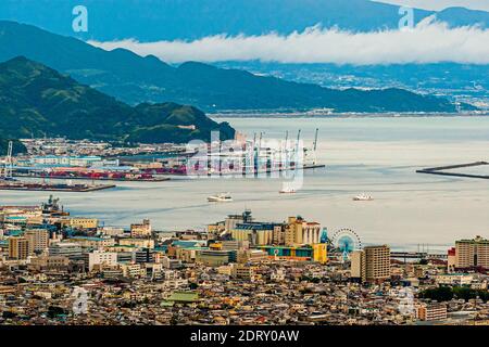 Hotel Nippondaira, Shizuoka, in Giappone, con vista sul Monte Fuji Foto Stock