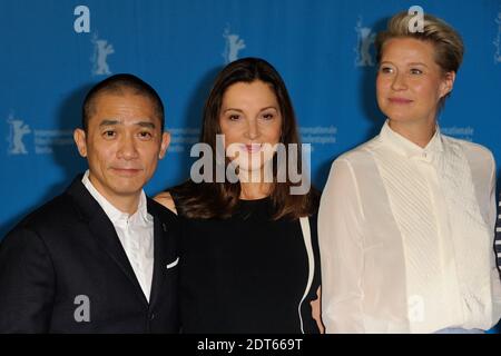 Tony Leung, Barbara Broccoli e Trine Dyrholm frequentano la Jury Photocall durante il 64° Berlinale, Berlin International Film Festival a Berlino, Germania, il 06 febbraio 2014. Foto di Aurore Marechal/ABACAPRESS.COM Foto Stock