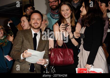 Aaron Paul partecipa alla prima "A Long Way Down" durante il 64° Berlinale, Festival Internazionale del Cinema di Berlino, il 10 febbraio 2014. Foto di Aurore Marechal/ABACAPRESS.COM Foto Stock