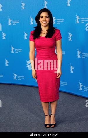 America Ferrera al 'Cesar Chavez' Photocall durante il 64° Berlinale, Festival Internazionale del Cinema di Berlino, il 12 febbraio 2014. Foto di Aurore Marechal/ABACAPRESS.COM Foto Stock