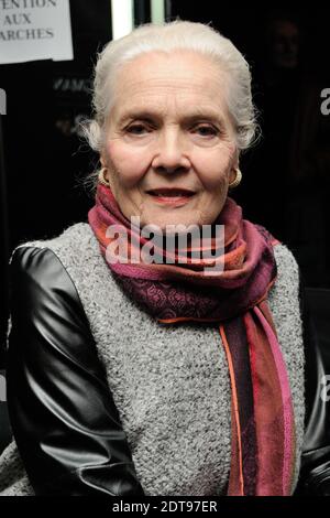 Corinne Marchand partecipa alla prima di 'Cleo De 5 A 7' tenutasi a le Champollion a Parigi, in Francia, il 18 marzo 2014. Foto di Alban Wyters/ABACAPRESS.COM Foto Stock