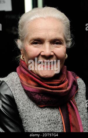 Corinne Marchand partecipa alla prima di 'Cleo De 5 A 7' tenutasi a le Champollion a Parigi, in Francia, il 18 marzo 2014. Foto di Alban Wyters/ABACAPRESS.COM Foto Stock