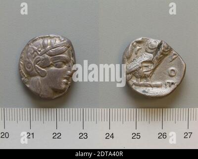 Menta: Clarentza, moneta da Clarentza, 420 a.C., Argento, 16.93 g, 9:00, 24.0 mm, Made in Clarentza, Peloponneso, Greco, Numismatica Foto Stock