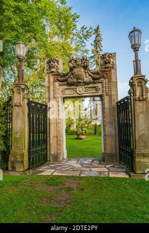 Il Guild Park and Gardens Guildwood Park Guild Inn Estate Scarborough Toronto, Ontario, Canada Foto Stock