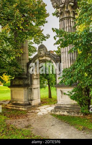 Il Guild Park and Gardens Guildwood Park Guild Inn Estate Scarborough Toronto, Ontario, Canada Foto Stock