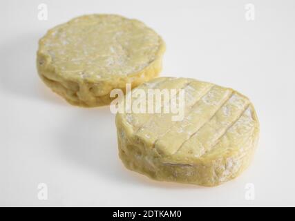 Saint Marcellin, Francese formaggio prodotto con latte di vacca Foto Stock