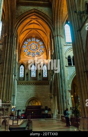 Truro Cattedrale la navata. Foto Stock