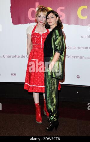 Julie Depardieu e Emmanuelle Beart al Premiere 'Les Yeux Jaunes des Crocodiles' a Gaumont Marignan, Parigi, Francia, il 31 marzo 2014. Foto di Aurore Marechal/ABACAPRESS.COM Foto Stock