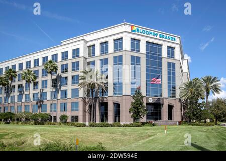 Edificio della sede centrale di Bloomin' Brands a Tampa, Florida, Stati Uniti Foto Stock