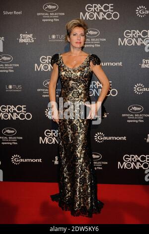 Natacha Amal partecipa alla "Grace of Monaco" dopo la festa al sessantasettesimo Festival annuale del cinema di Cannes, in Francia, il 14 maggio 2014. Natacha indossa un abito di Christophe Guillarme. Foto di Alban WytersABACAPRESS.COM Foto Stock