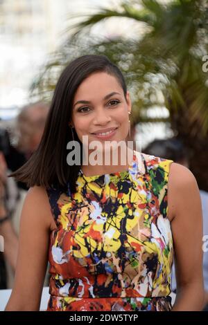 Rosario Dawson partecipa alla fotocellula per i cortometraggi che si è tenuta il 16,2014 maggio al Palais Des Festivals di Cannes, in Francia, nell'ambito del Settimo Festival del Cinema di Cannes. Foto di Nicolas Briquet/ABACAPRESS.COM Foto Stock