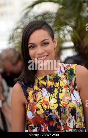 Rosario Dawson partecipa alla fotocellula per i cortometraggi che si è tenuta il 16,2014 maggio al Palais Des Festivals di Cannes, in Francia, nell'ambito del Settimo Festival del Cinema di Cannes. Foto di Nicolas Briquet/ABACAPRESS.COM Foto Stock