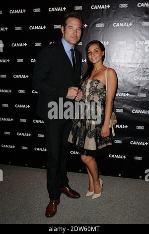 Priscilla Betti arriva al Canal Plus Party in occasione del Settimo Festival del Cinema di Cannes, in Francia, il 17 maggio 2014. Foto di Alban Wyters/ABACAPRESS.COM Foto Stock