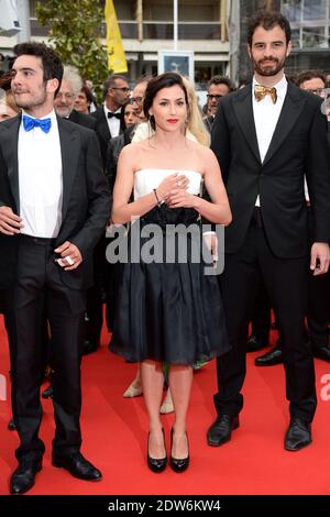 Olivia Ruiz arriva al Palais des Festivals per la proiezione del film Foxcatcher nell'ambito del Settimo Festival di Cannes al Festival di Cannes, in Francia, il 19 maggio 2014. Foto di Nicolas Briquet/ABACAPRESS.COM Foto Stock