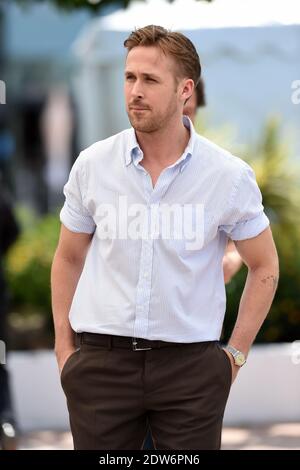 Ryan Gosling si pone alla fotocellula per il film Lost River tenutosi al Palais Des Festivals nell'ambito del Settimo Festival del Cinema di Cannes, in Francia, il 20 maggio 2014. Foto di Lionel Hahn/ABACAPRESS.COM Foto Stock