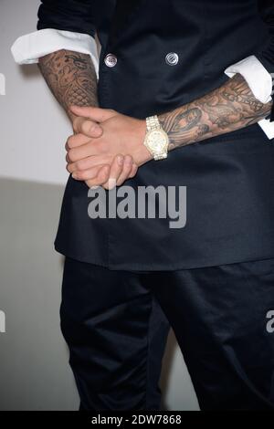 Justin Bieber arriva al 21° Cinema contro l'AIDS di AmfAR presentato da Worldview, Bold Films e Bvlgari all'Hotel du Cap-Eden-Roc a Cap d'Antibes, Francia, il 22 maggio 2014. Foto di Lionel Hahn/ABACAPRESS.COM Foto Stock