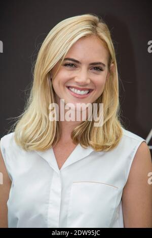 Emily Wickersham di 'NCSI' in posa durante una fotocellula al 54esimo Festival TV di Monte Carlo a Monte Carlo, Monaco, il 10 giugno 2014. Foto di Marco Piovanotto/ABACAPRESS.COM Foto Stock