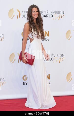 Ludovica Colombotto Rosso arriva alla 54esima cerimonia di chiusura del Festival TV di Monte Carlo a Monaco il 11 giugno 2014. Foto di Marco Piovanotto/ABACAPRESS.COM Foto Stock