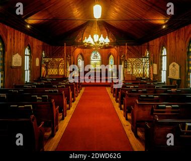 San Giacomo Chiesa Episcopale, McClellanville, Carolina del Sud Foto Stock