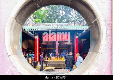 All'interno del Tempio A ma a Macao, Cina Foto Stock